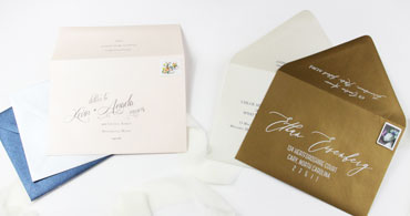 A7 Metallic Envelopes