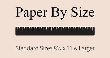 Cardstock Paper by Size