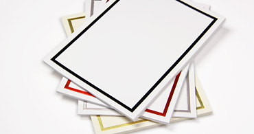 Foil Blank Cards  Printable, 4up - LCI Paper