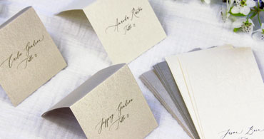 Colors Metallic Place Cards