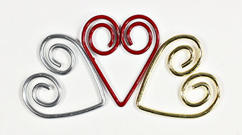 Heart Shaped Paper Clips