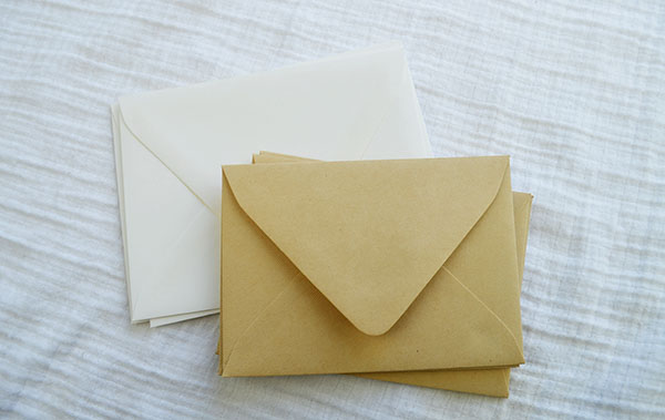 No Color No Bleach Envelopes