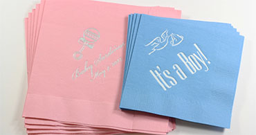 Personalized Baby Napkins
