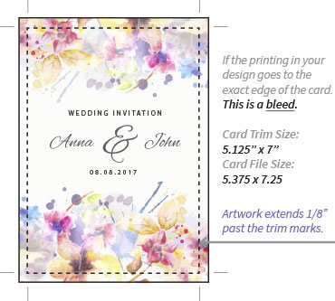 Full colour Matt Cello 1/40/60/80/100/200 Print Your Own Wedding Invitations 