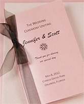 how to tie a ribbon around a card