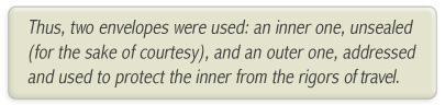 double wedding envelope quote