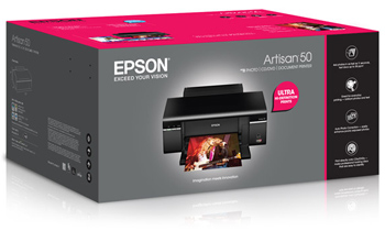 Epson Artisan 50 printer box Epson Artisan 50 printer box
