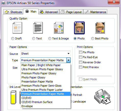 Plain printer paper sale