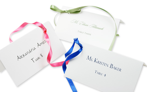 how to tie a ribbon around a card