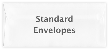 Standard wallet envelope Standard wallet envelope