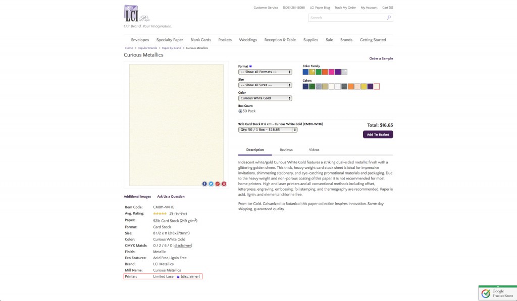 where to find the printer info