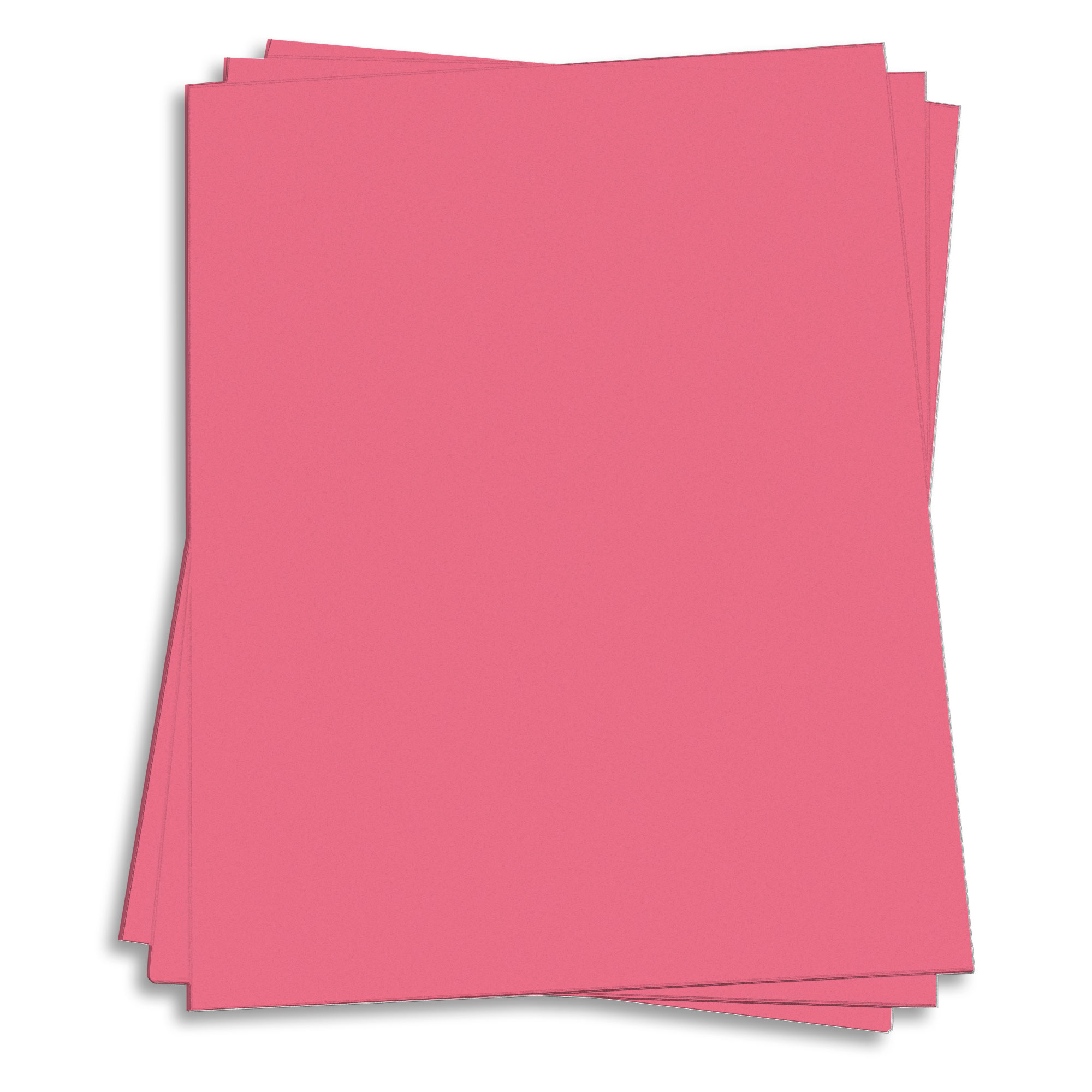 Pulsar Pink Card Stock - 8 1/2 x 11 65lb Cover