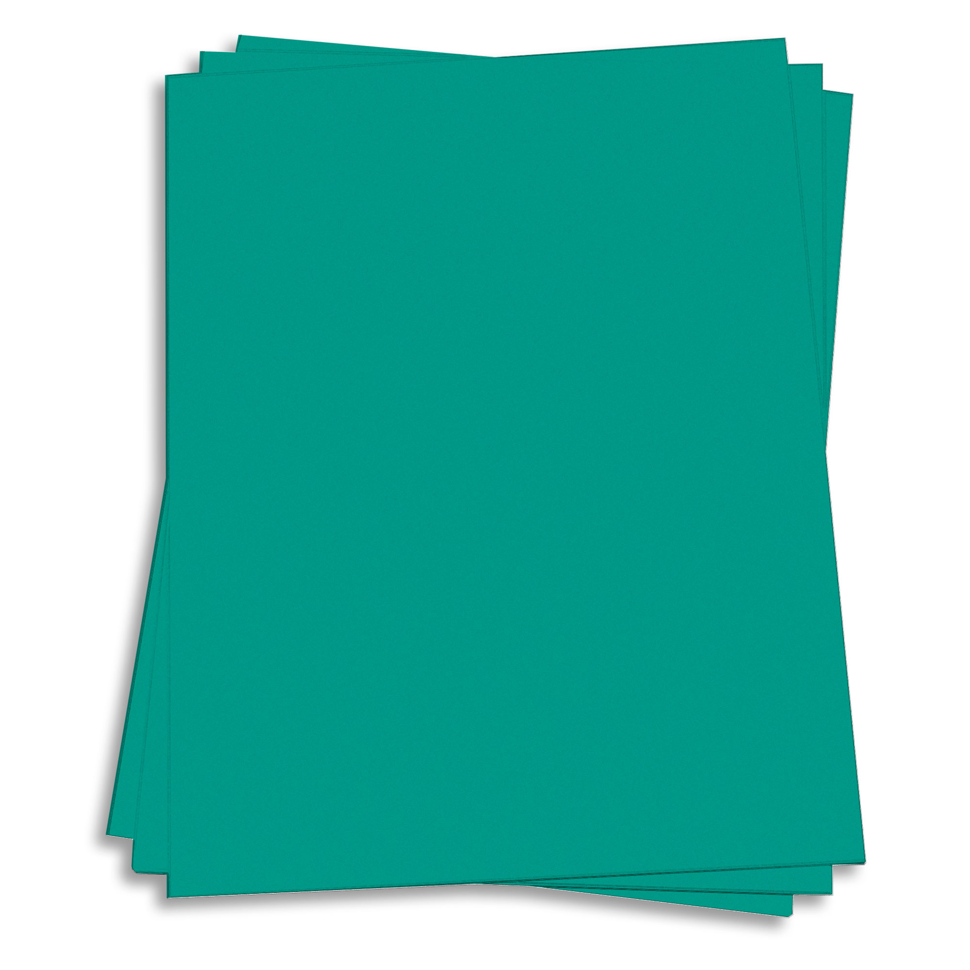Terrestrial Teal Green Card Stock - 8 1/2 x 11 65lb Cover