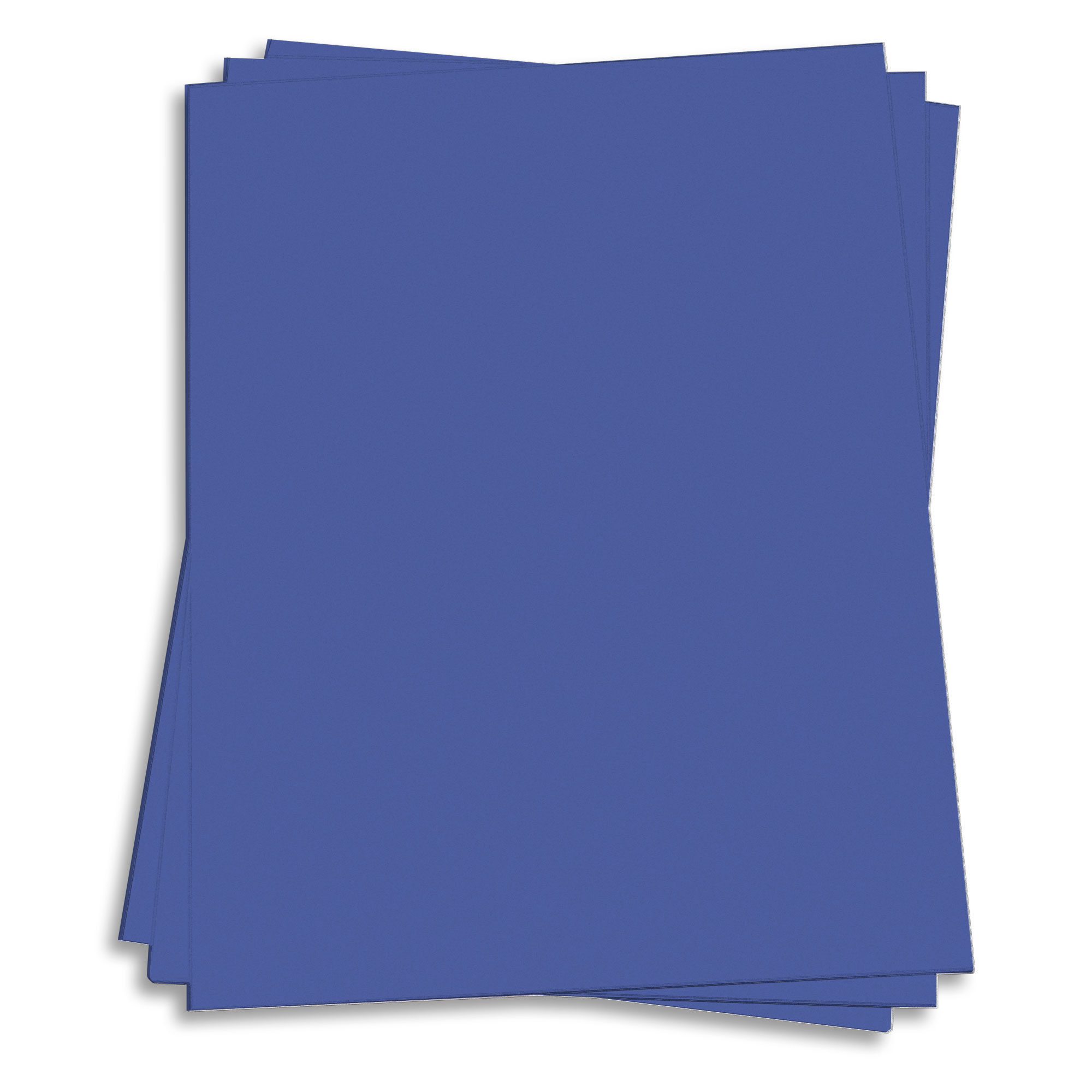 Blast-Off Blue Card Stock - 8 1/2 x 11 65lb Cover
