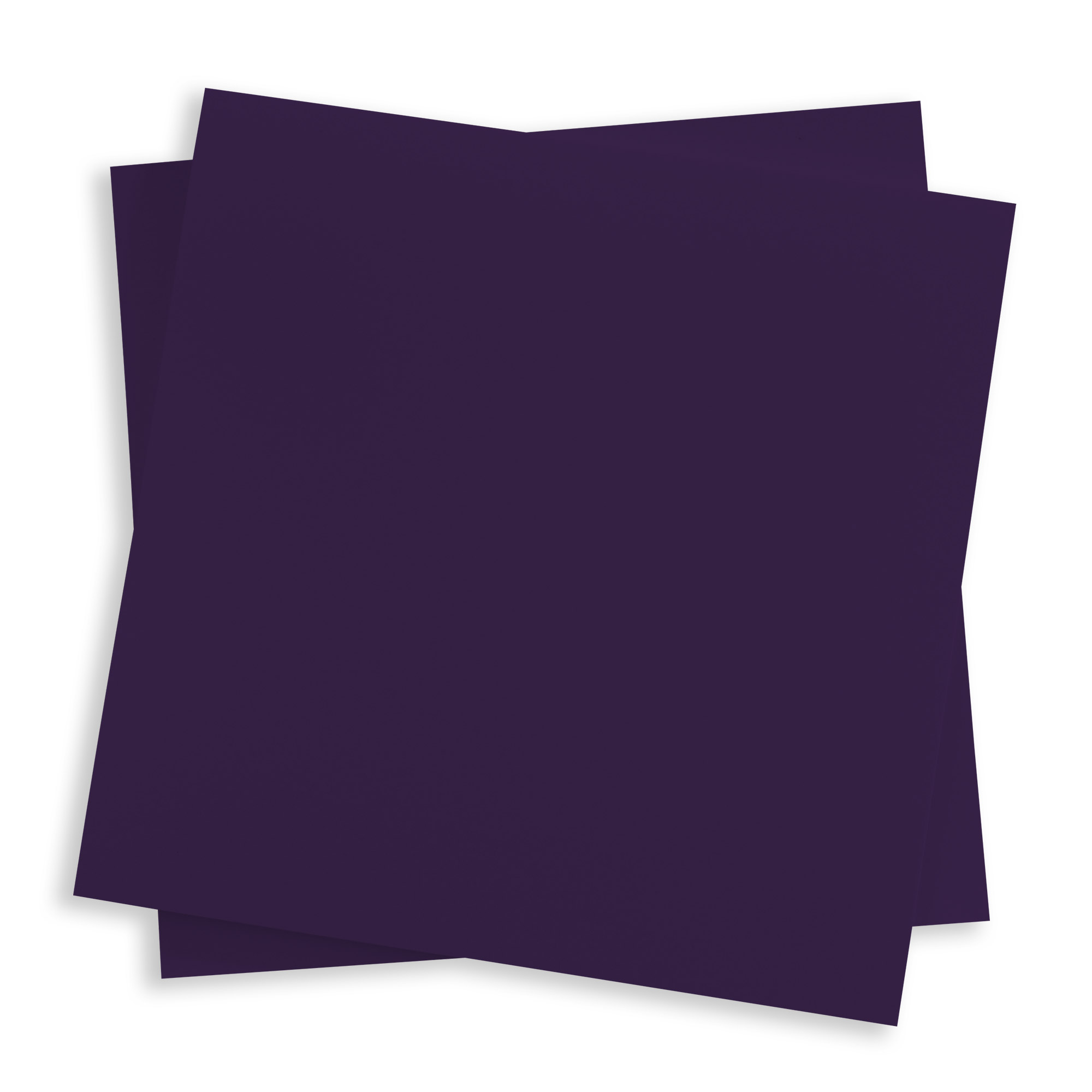 Grape Purple Flat Card - 3 x 3 Gmund Colors Matt 111C