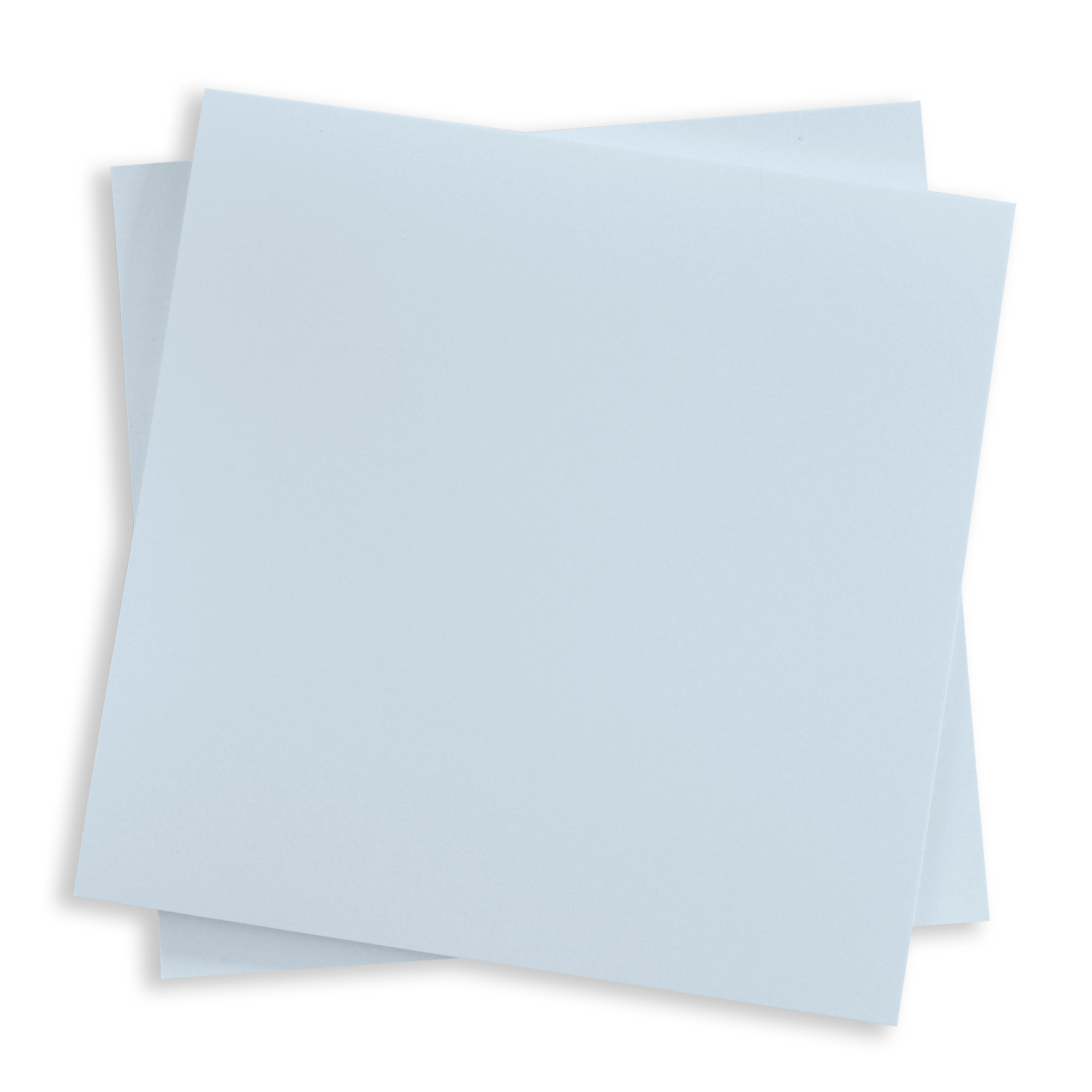 Light Sky Blue Flat Card - 3 x 3 Gmund Colors Matt 111C
