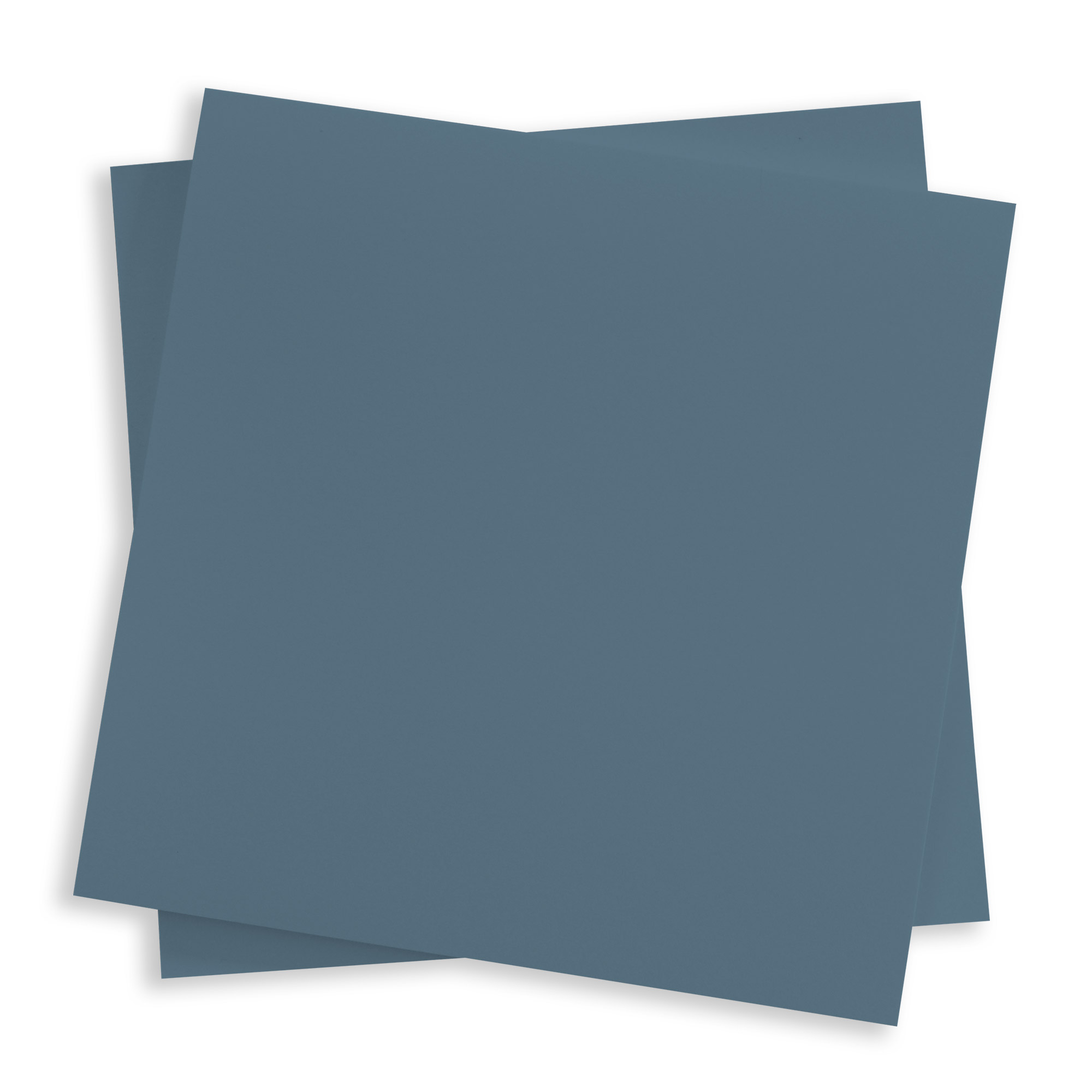 Marina Blue Flat Card - 3 x 3 Gmund Colors Matt 111C