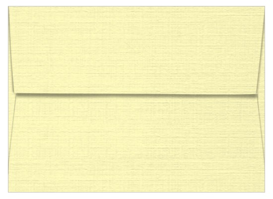 Baronial Ivory Envelopes - A6 Classic Linen 4 3/4 x 6 1/2 Straight Flap 80T