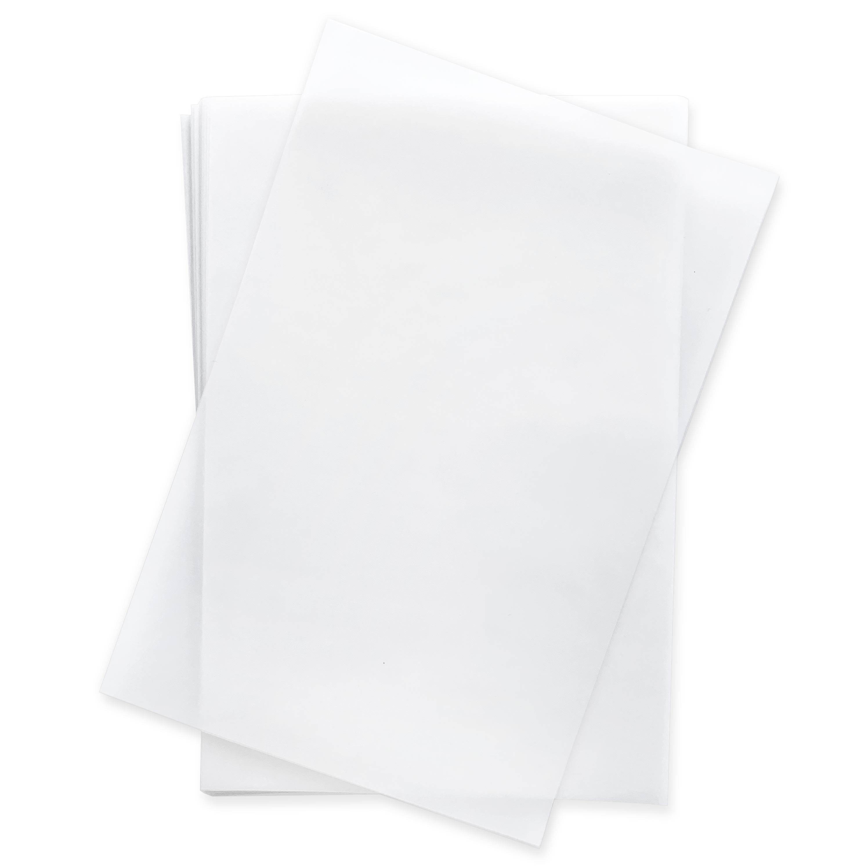 Pure White Folded Card - A9 LCI Felt 5 1/2 x 8 1/2 80C - LCI Paper