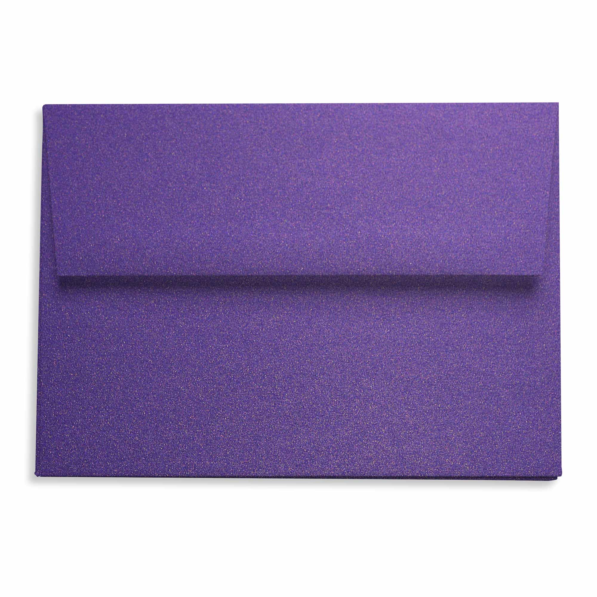 Violette Purple Envelopes - A10 Curious Metallics 6 x 9 1/2 Straight Flap 80T