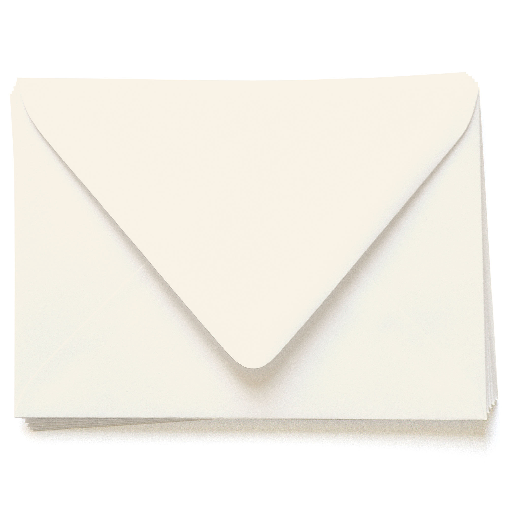 Ecru Envelopes - A1 LCI Smooth 3 5/8 x 5 1/8 Euro Flap 80T