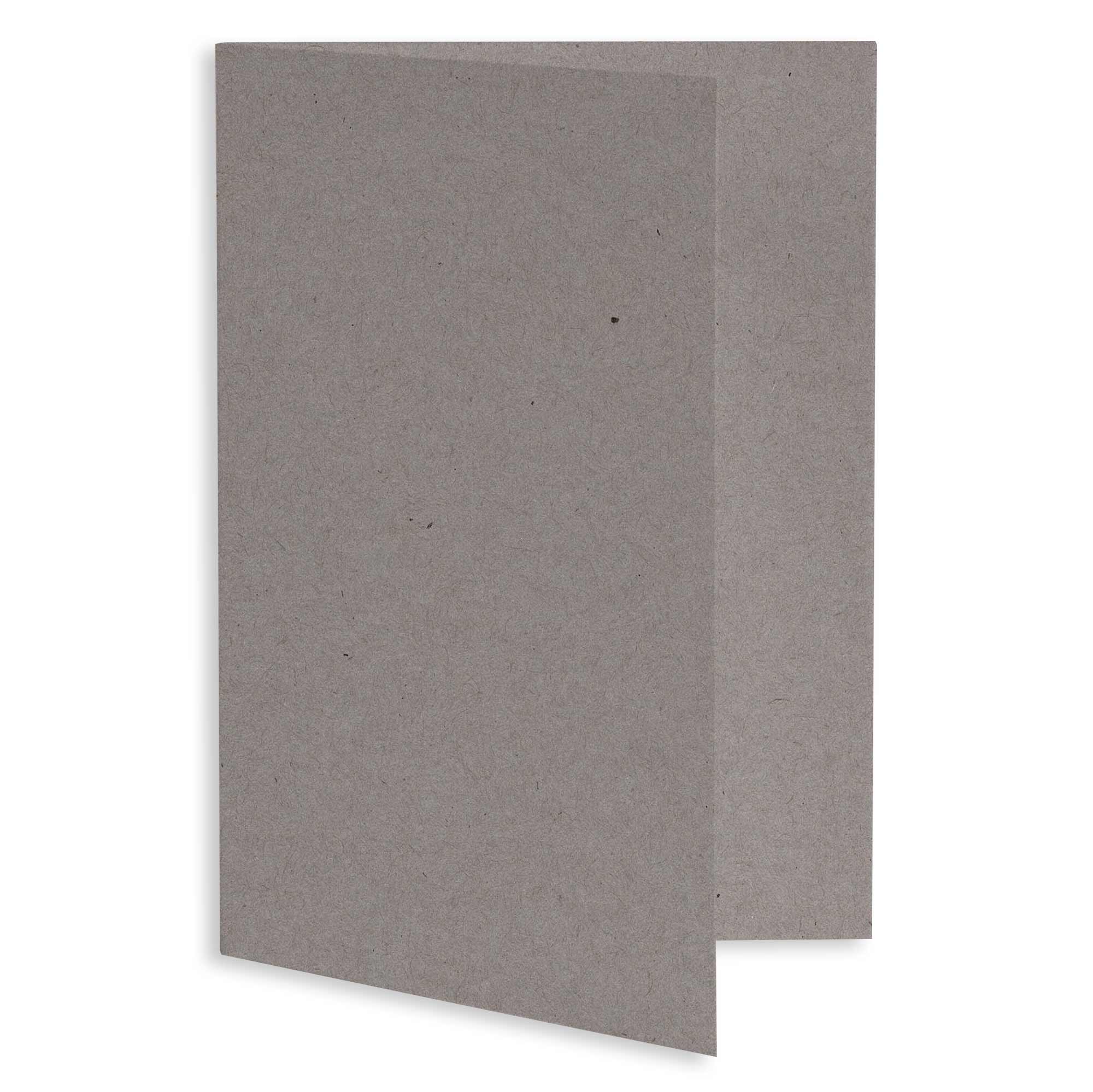 Concrete Grey Folded Card - A2 Environment Raw 4 1/4 x 5 1/2 80C