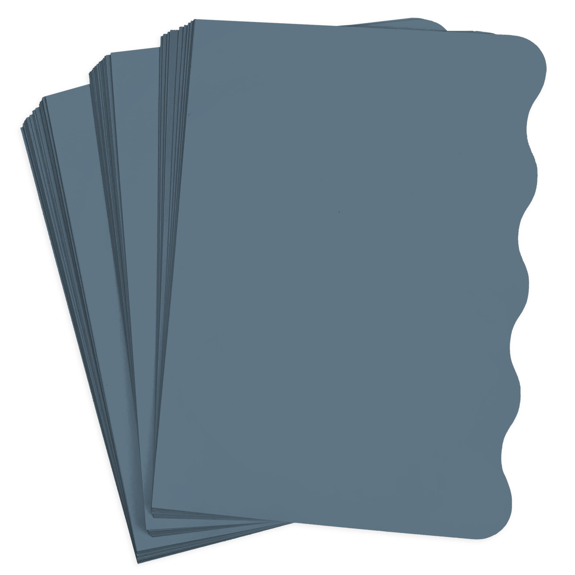Wedding White Half Arch Shaped Card - A7 Gmund Colors Matt 5 x 7 111C - LCI  Paper